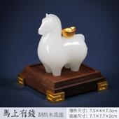 新款 件生礼物日送士朋友新年马上有钱摆客厅办公室男装 饰乔迁开业