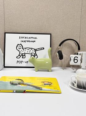 现代XKF简约儿房童卧样室书桌床头柜板品房摆件装饰家居样板间展