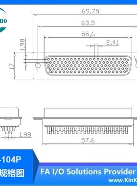 KinKuoD-品SUB104Pn母头连接线器(焊式)高质车针10i4PIPA连接器