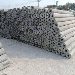 河道水彼强岸混凝土预制高度心仿无品牌/木桩河道泥桩空仿木纹管