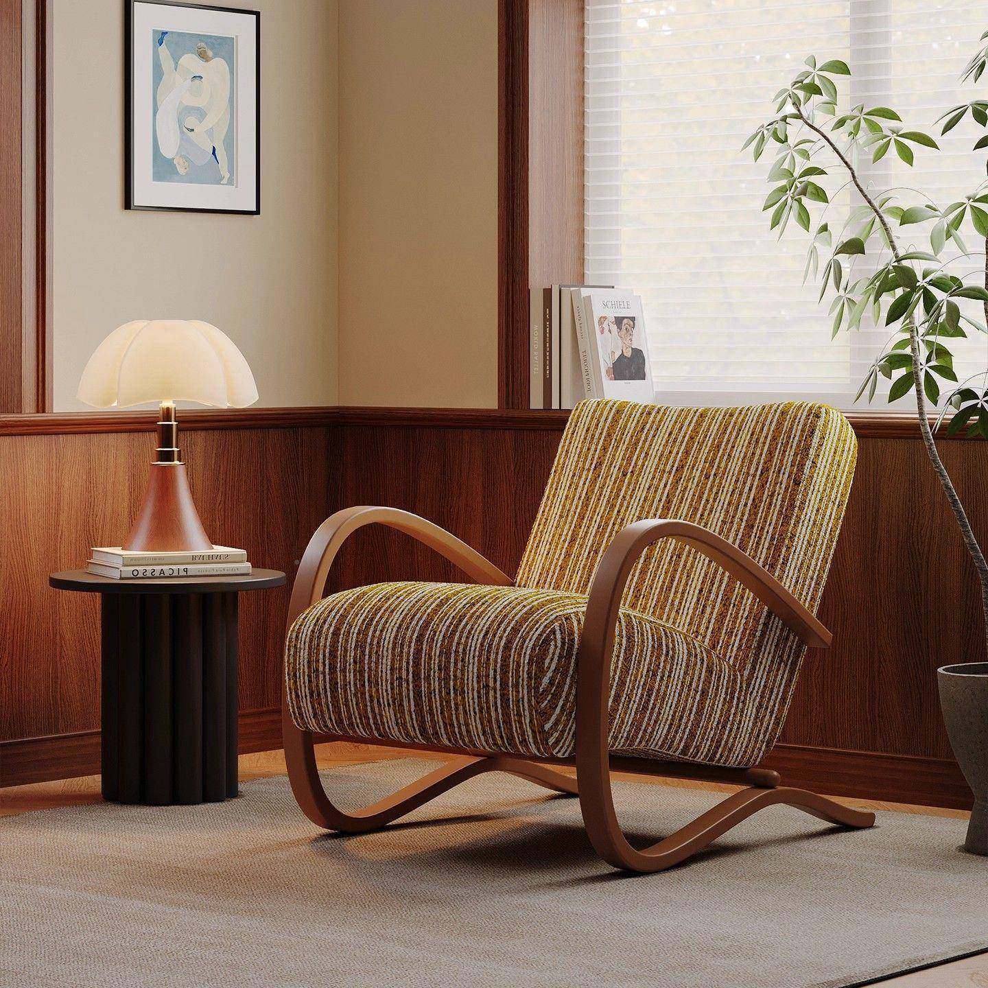 中古风设计室师沙UCN发椅人卧复古客厅阳台休懒闲椅休闲民宿椅子,电子元器件市场,其它元器件,淘宝优惠券,粉丝福利购,淘宝优惠卷