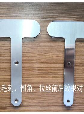 自动拉机HCY抛光机金丝属砂带拉丝机型台不小锈钢金属表面式除锈