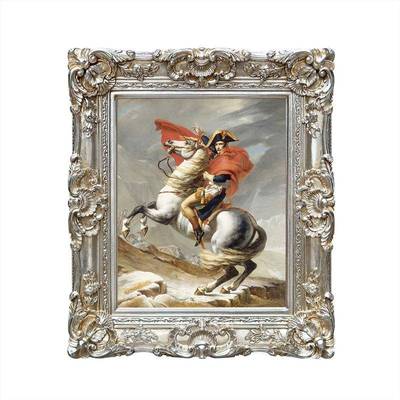 拿破仑油挂画美式世xm-20220界名饰玄关装画画欧式人物办公室复古