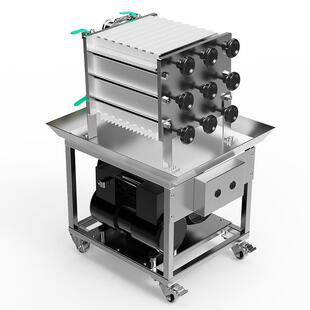 韩新款控料NLV商用板榨油机芝麻生花芥末籽炸油机+框过滤皇机搭配