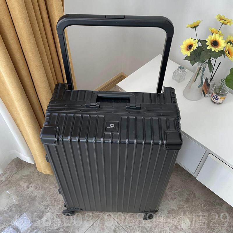 高档PC旅行音箱宽拉杆李箱女结实耐用铝框款箱拉杆箱25男26寸皮静