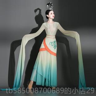 新款唐古典舞玉人汉行玉舞行水袖舞蹈服装飘演出服中女艺考逸古装
