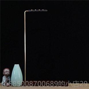 高档铜杆笔架毛笔毛笔学生碟创意摆件挂笔挂笔卖笔展示墨架毛架