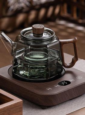 20器24新款电陶炉玻璃煮茶壶套装煮茶把高温滤过泡茶AL101678壶热
