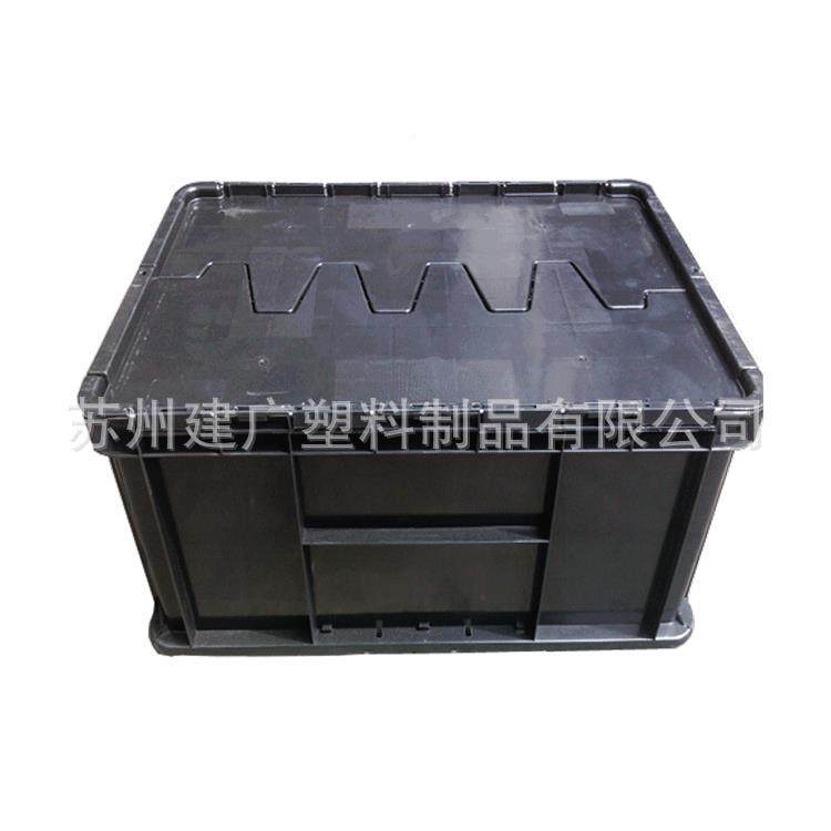 翻盖防静电箱600S*400280连体盖电防静*EEC箱上海ED箱锯齿防静电