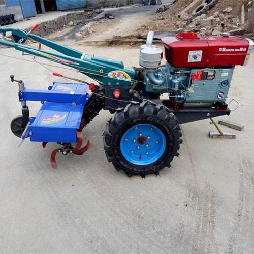 手扶拖拉机大P马力橡胶轮胎966手扶式微耕机8-2扶H手2式拖拉机