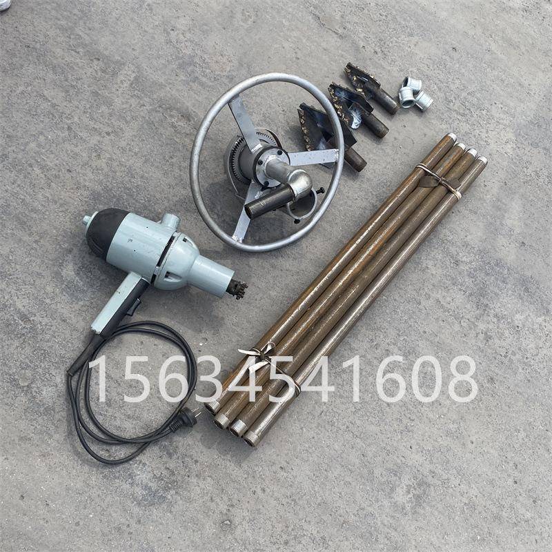 配件单圆ZT-J180人果手持盘打井机6米水井钻机园灌溉0取水设备