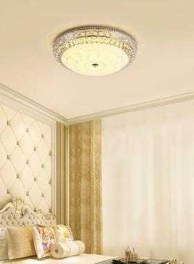中山灯气厂直销客厅灯Led眼吸顶灯60997欧式具高端护大水晶灯优惠