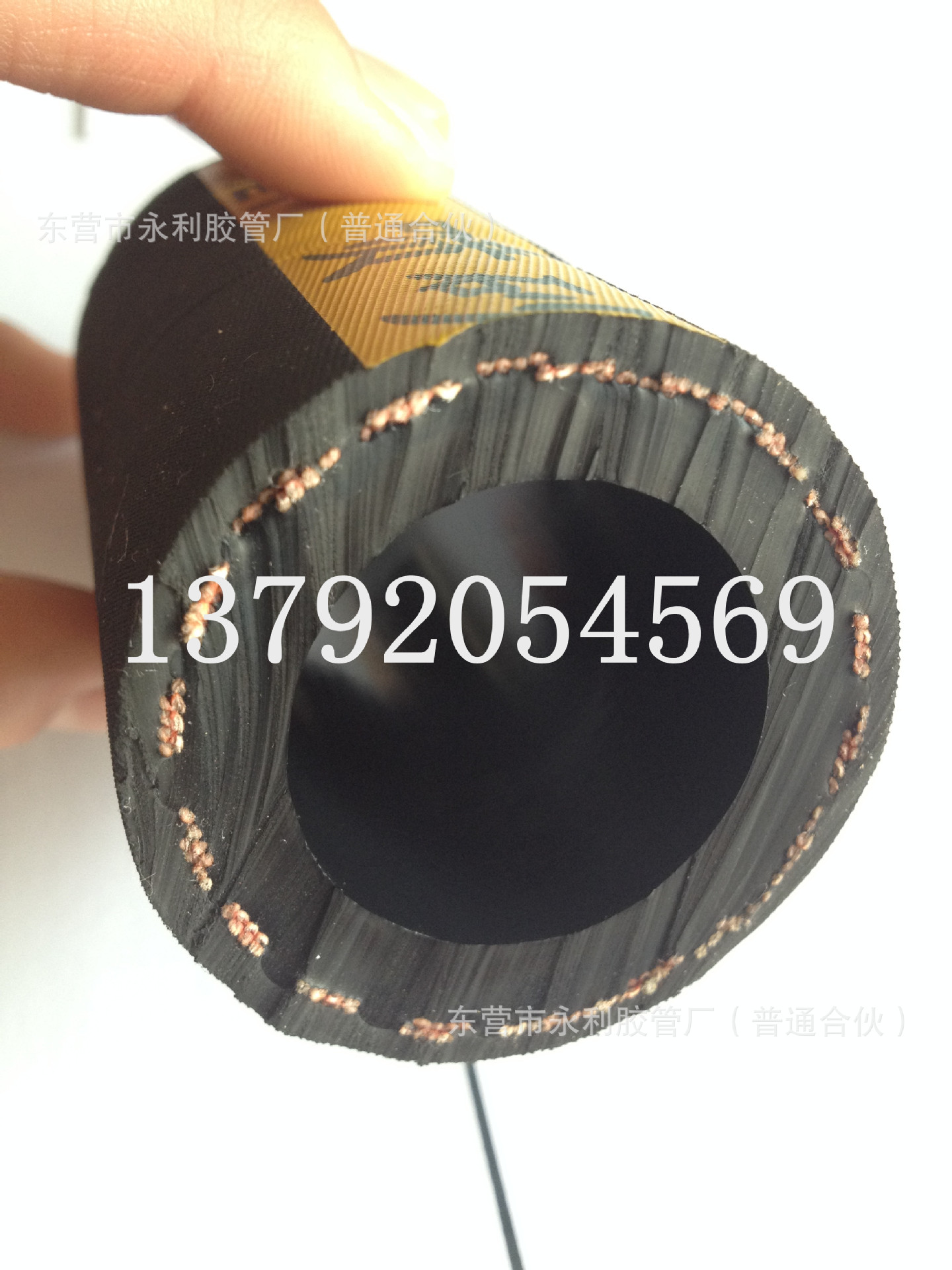 钢丝编织帘子线编织耐磨喷砂管 DN13-51mm高压冲砂管 打砂管
