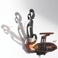 护腰人适体学椅电脑椅舒久坐JF0013AG电办公室椅子升降旋转竞工椅