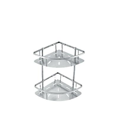 双层三角置物9304不锈钢篮纳厨房浴室收置物架壁挂A-904式A04热卖