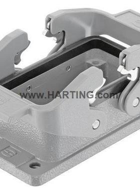 HA0RTING浩亭工连接器0业9029301013017IP6双扣开孔安装底座