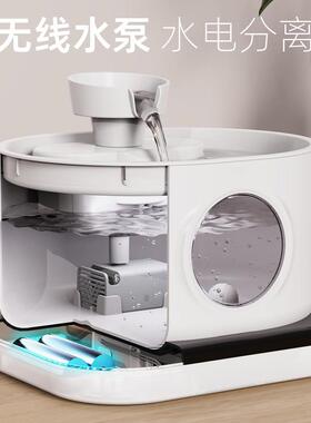 2.8L棱A滤镜无线宠物饮水机5200mH锂PEKTACO电智多能感应出水重过