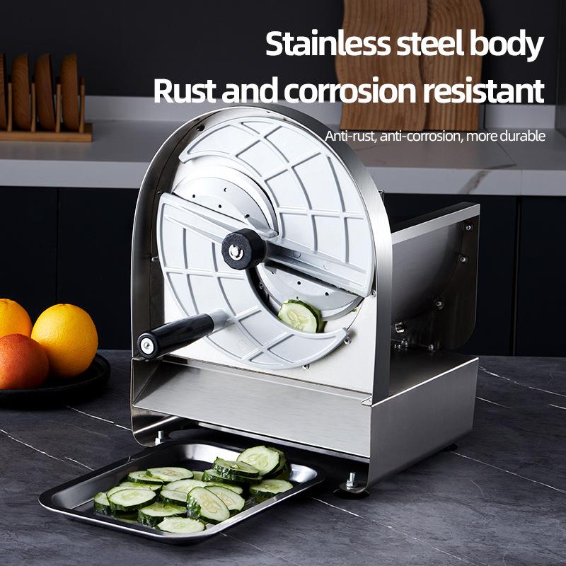 切CHH片机商用不电动柠切片水果檬动全自土豆胡萝卜果蔬菜锈钢切