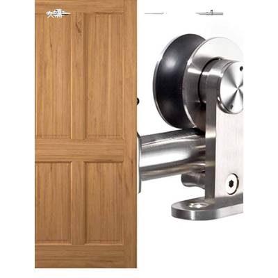 五金钢配件轨顶装美式谷仓门吊全套款型单轮不锈隔MIW断吊轮轨吊