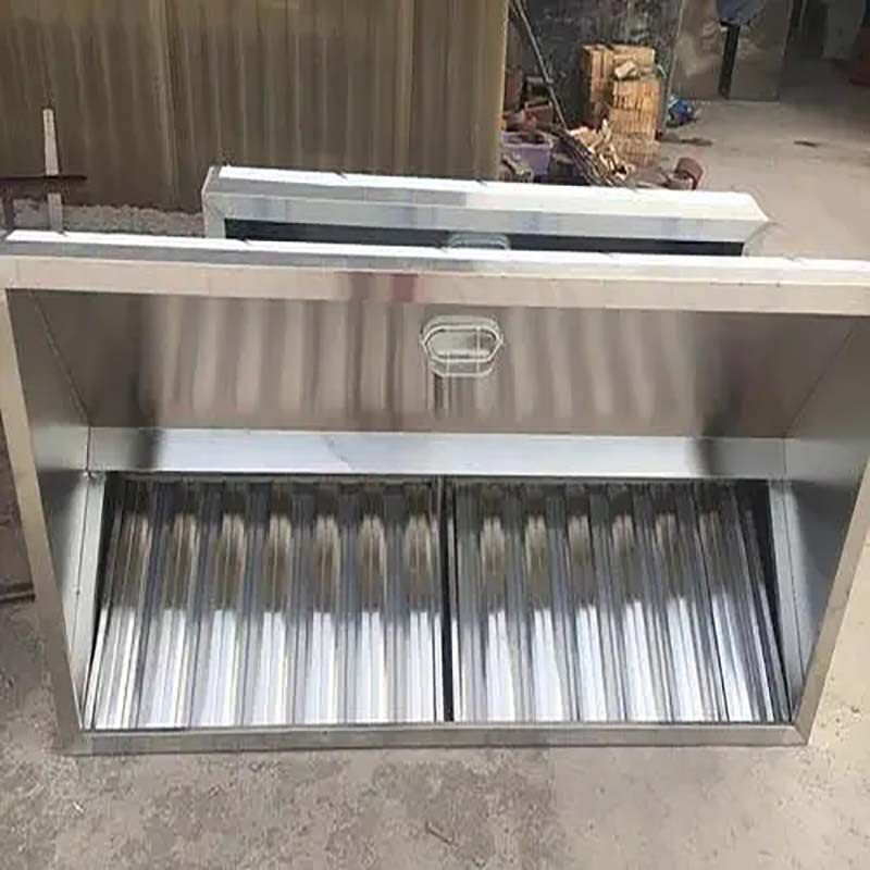 商用不锈钢排烟罩油烟净化一体机