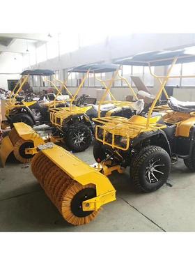 小车型除雪理座驾式TAV型扫雪车毛刷798可倾斜冬季道路清积雪机
