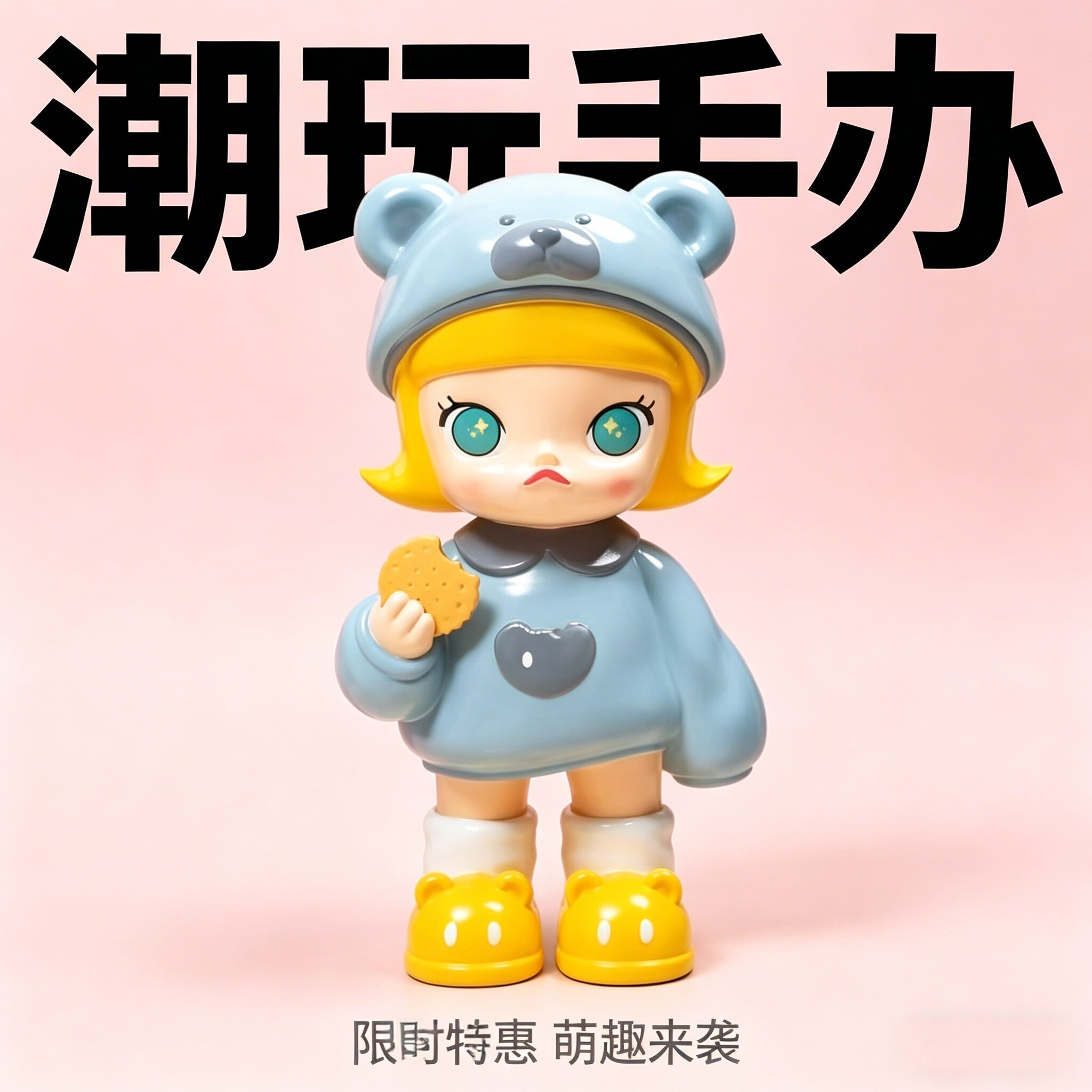 茉莉公主卡通落地大摆件