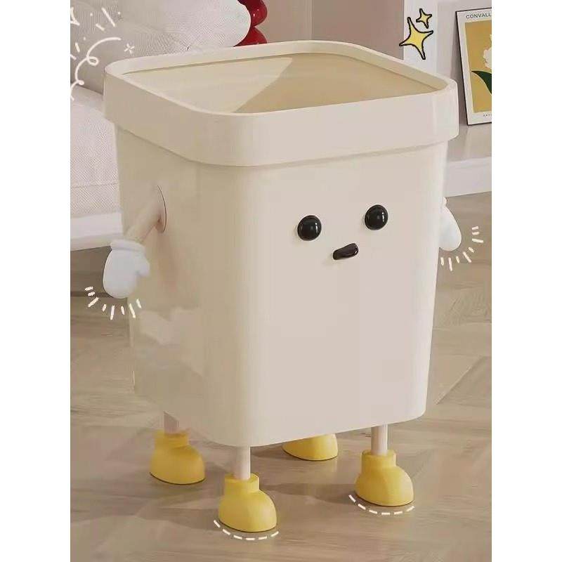 可爱小丑ins风客厅卧室厕所大号垃圾篓家用高颜值创意无盖垃圾桶