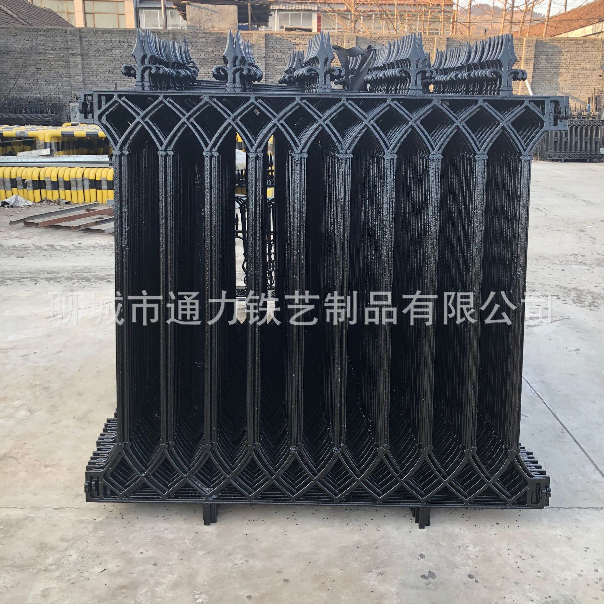 欧式锻打铸铁铁艺护栏
