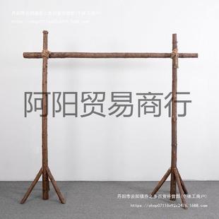 场景木架装饰台方门背景区迎宾展架婚庆木质拱门道具布置t婚礼