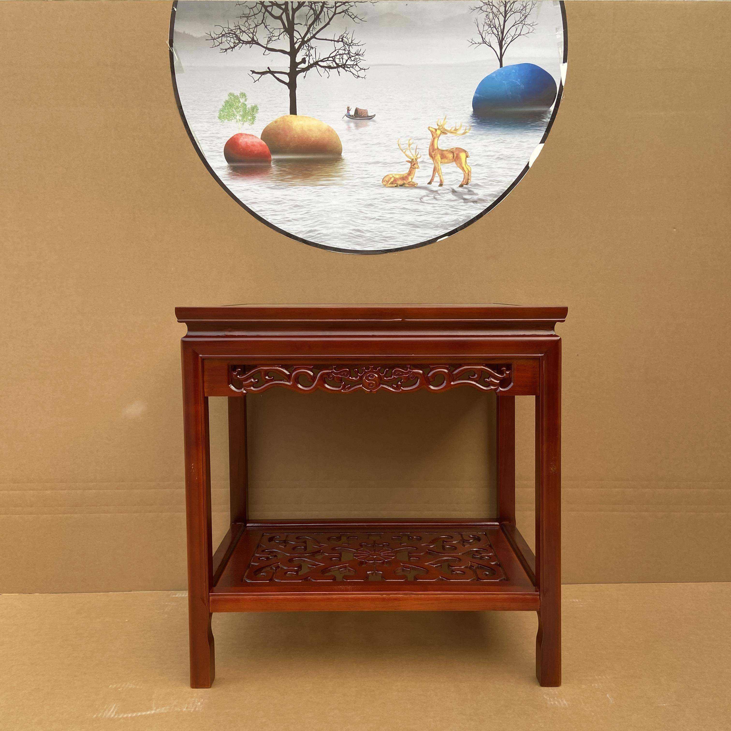 9C新中式榆木实木盆景架鱼缸架奇石桌摆件台沙发几边几角几花架茶,基础建材,脚轮/万向轮,淘宝优惠券,粉丝福利购,淘宝优惠卷