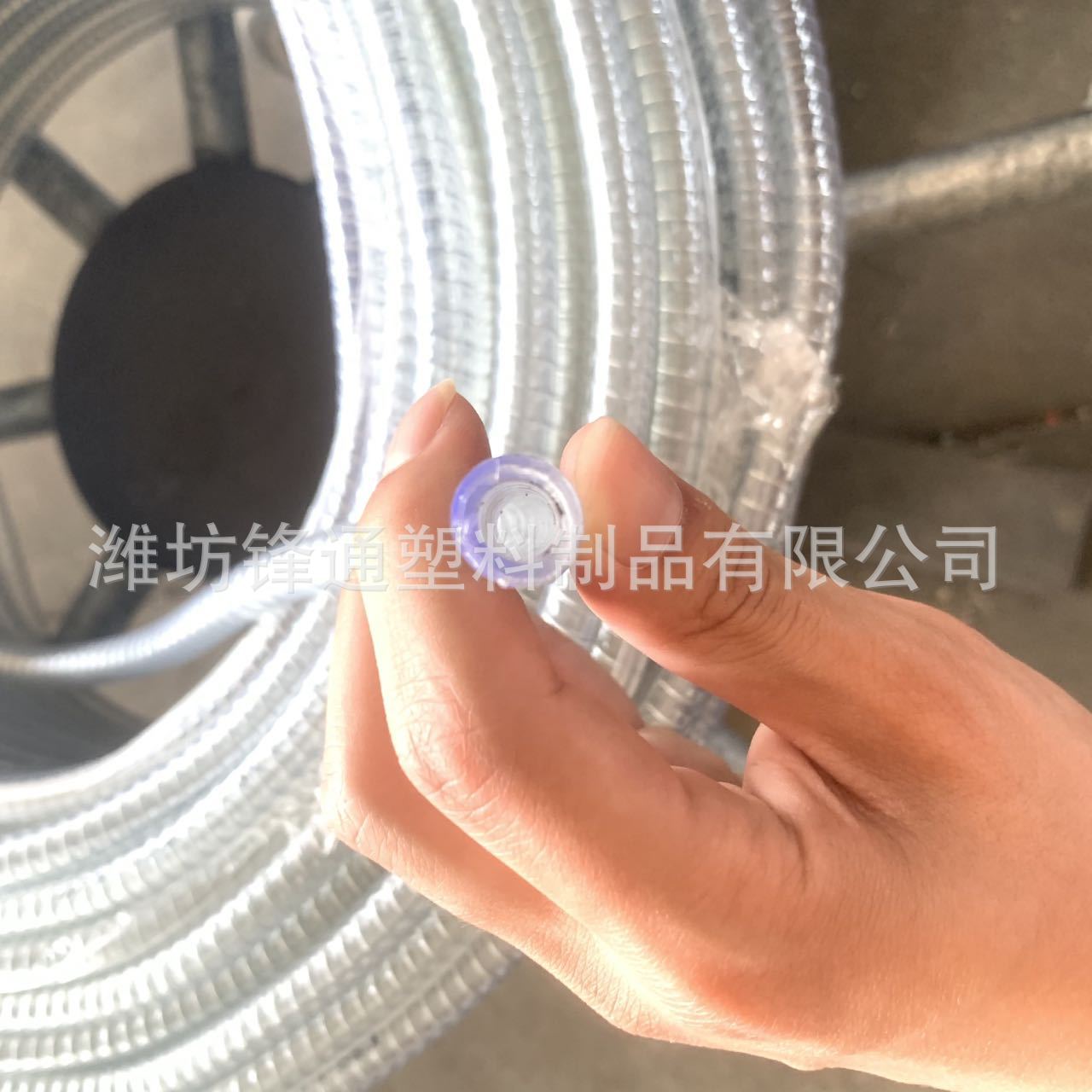 PVC透明钢丝增强管耐油防冻