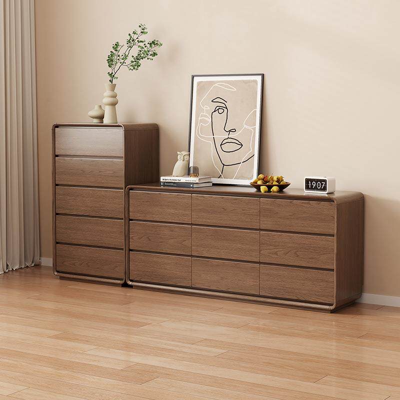 实木斗柜卧室储物柜客厅靠墙主卧床尾9斗收纳柜五斗橱抽屉置物柜