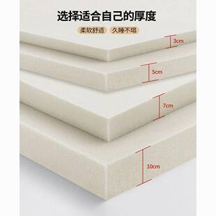 可拆洗高密度海绵床垫铺底软垫超软超厚家用榻榻米床褥宿舍床垫子