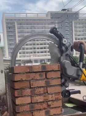 铁成环锯切墙机AC8400/8500大功率混凝土切割机多功能开墙开门