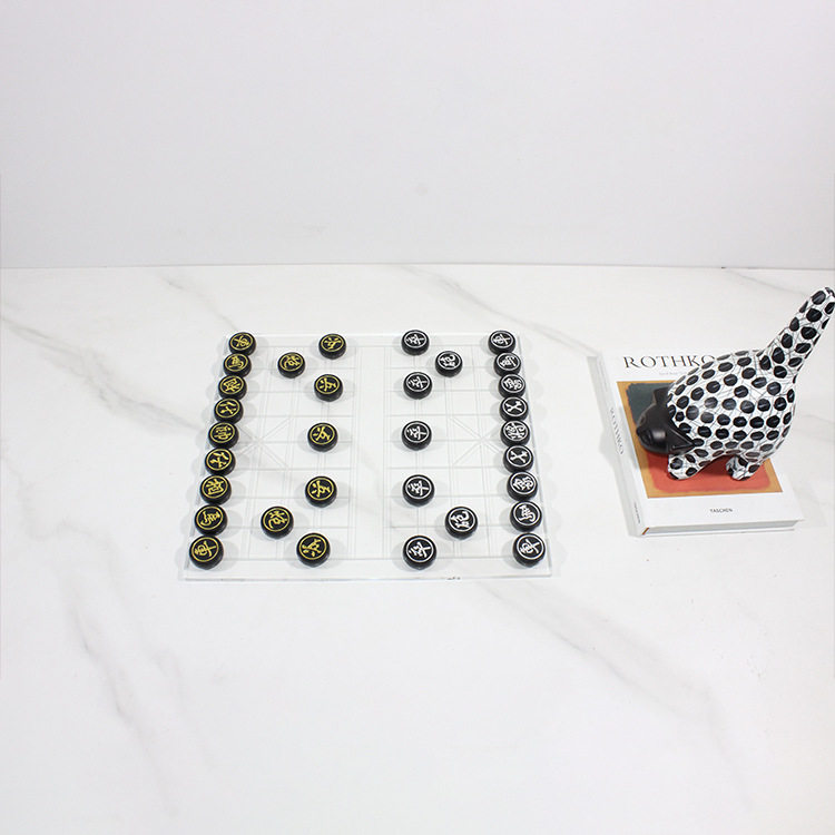 现代简约创意中国象棋桌面摆件