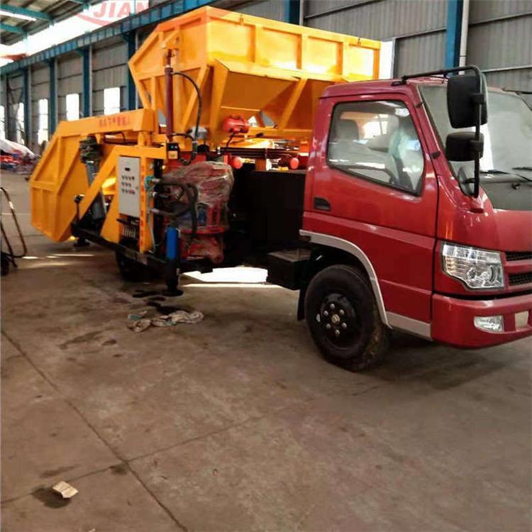 矿用一拖二全自动喷浆车