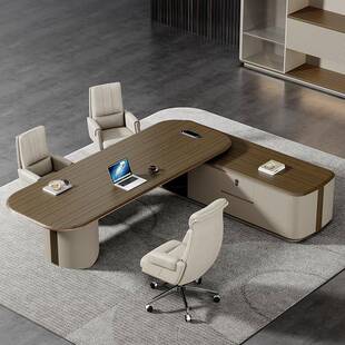 现代简约FYA01-30设计师监款公桌1人室位老板桌总裁总董事长办办