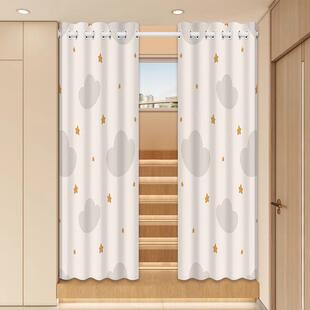楼梯挡口遮帘客房84658819厅伸缩杆隔断帘挂卧室间两边开厨房门帘