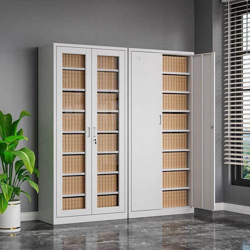 IYH铁凭皮柜财书务证文柜件柜办公室资料柜档案多层隔板钢制带锁