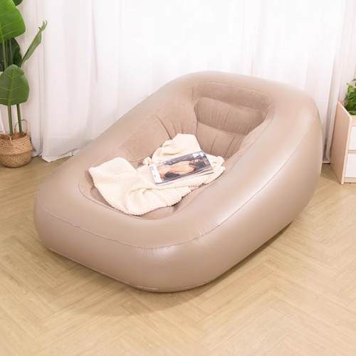 沙发单人榻榻睡躺椅躺巨大人类窝可卧室懒574人小沙发舒适充气米