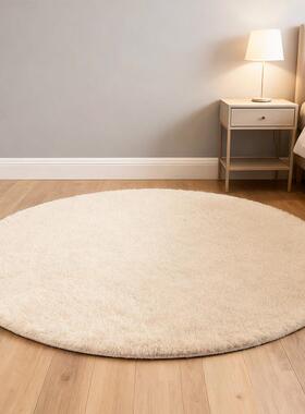 高端兔硅藻泥厚底滑纯色地毯卧室客厅毛大简防约D002细腻易气搭