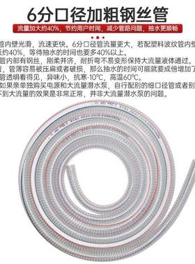 小型抽水泵22柴v家用压自吸式0抽水机潜水泵不高锈81602钢油鱼缸