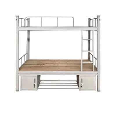 下铺铁工床员宿舍双上下铺层高低床工地学生铁艺床简易上型材铁床