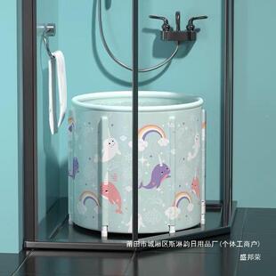 儿童洗小澡盆浴vbne6715躺盆宝家宝可折叠幼儿大号可坐网孩用新生