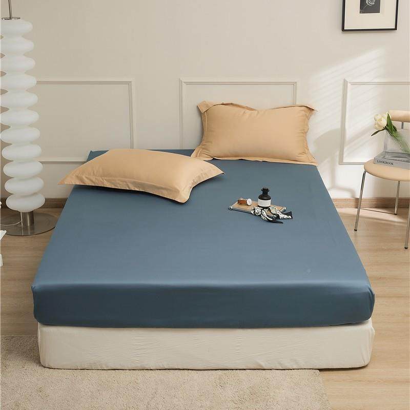 TQI单品床笠春夏纯床长绒棉纯棉加高罩单件保床垫护套单人双色人,床上用品,床裙,淘宝优惠券,粉丝福利购,淘宝优惠卷