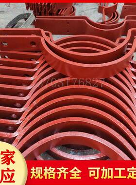 吊1111063孔0双孔管夹送粉管道支架1021规格齐全20711(d0=42)三管