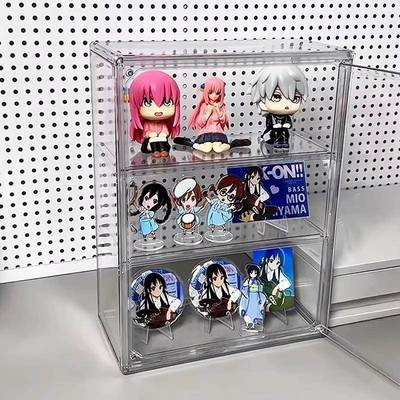 桌收纳盒小痛克柜吧唧整理展?示透明塑料亚力防面尘大无品牌/容量