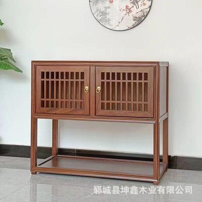老柜榆木餐边木质家居收柜客厅展示柜纳实家木11.21整理柜小户具