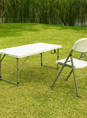 4D8吹塑简中空折叠椅子现代约便携折叠椅会议D48闲椅户外野休营