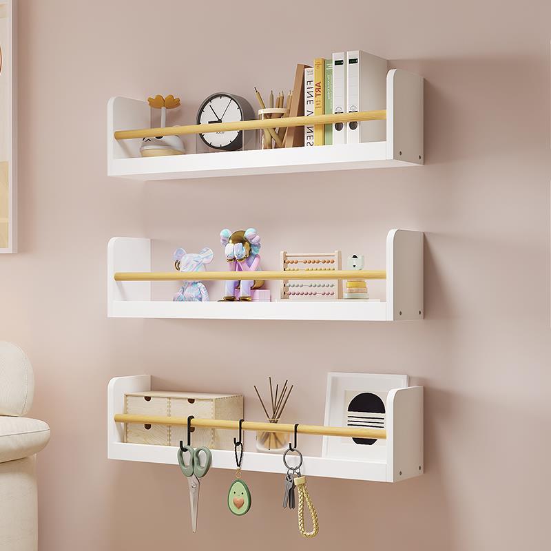 7T门架后书置物实木收纳柜儿壁挂多层墙上A1500一体靠墙架缝童隙